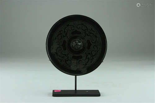 Antique Chinese Bronze Mirror