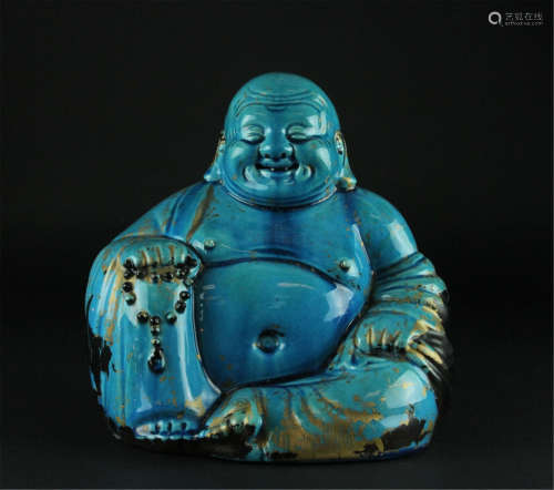 Antique chinese Porcelain Buddha