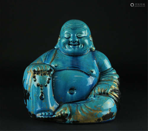 Antique chinese Porcelain Buddha