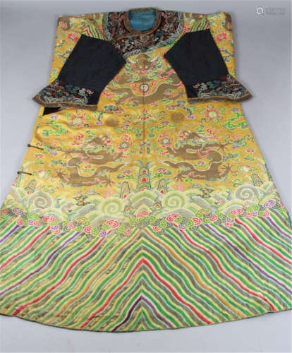 Antique Chinese Emperor Robe