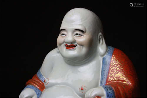 Antique Chinese Laughing Buddha