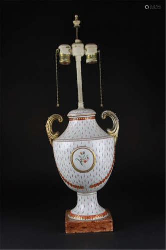 Antique Chinese Export Lamp