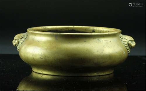 Antique Chinese Bronze Incense Burner