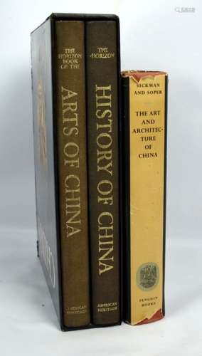 3 Books on Chinese Art, History and Architecture