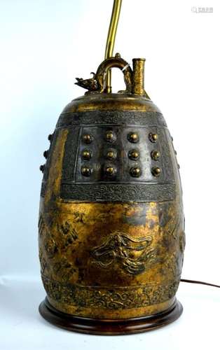 Antique Chinese Bronze Bell