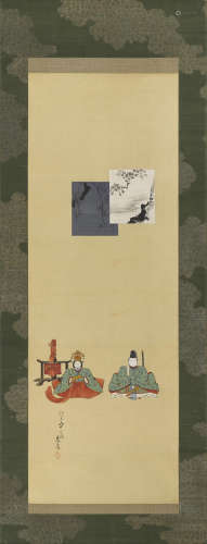 Shibata Zeshin (1807-1891) Hina DollsMeiji era (1868-1912), c. 1887