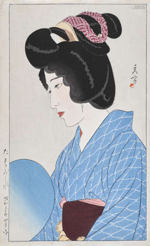 Yamakawa Shuho (1898-1944) One woodblock print