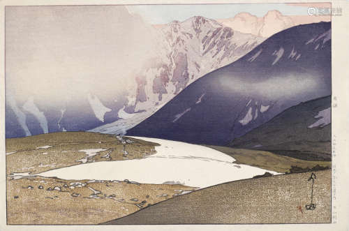 Yoshida Hiroshi (1876-1950) One woodblock print