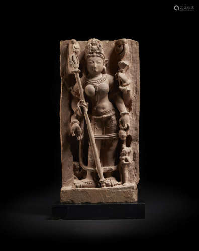 A sandstone figure of Parvati Rajasthan, 11th century