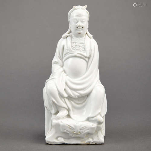 Chinese Blanc de Chine Figure of an Official 19th Century