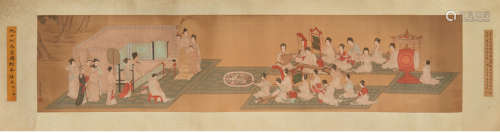 Attributed to Qiu Ying Qing Dynasty
