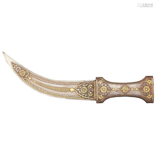 Mughal Steel Hilted Dagger 19th Century