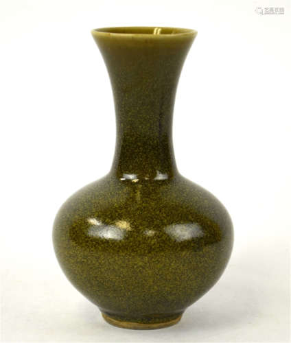 Chinese Porcelain Teadust Glazed Vase