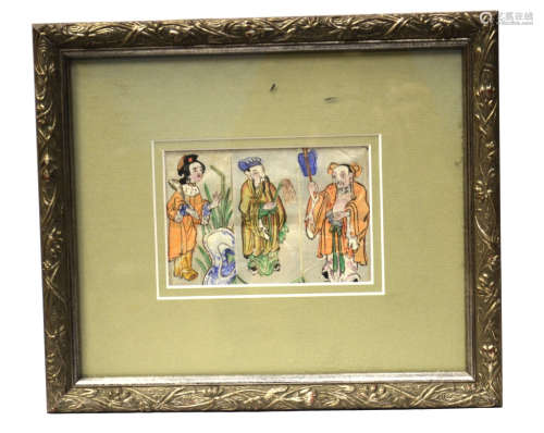 Two Chinese Framed Painting