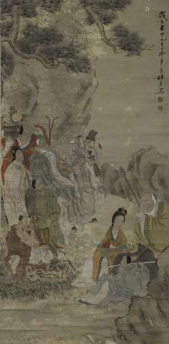 REN XUN (1835-1893) Chinese Painting
