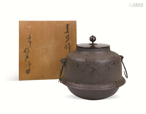 昭和 铁地茶釜