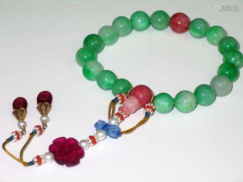 Chinese Jadeite Bracelet