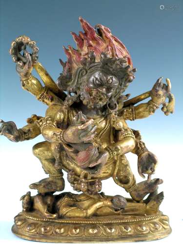 Tibetan Bronze Buddha