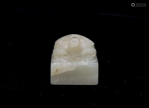 Chinese Carved Jade Seal