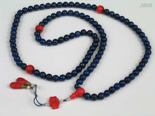 Lapis Lazuli Prayer's Necklace
