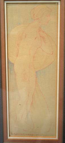 Nude Mixed Media, by Heinrich Arad Schmidt