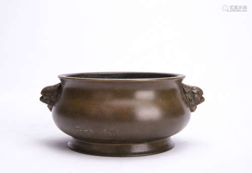 Chinese Bronze Incense Burner