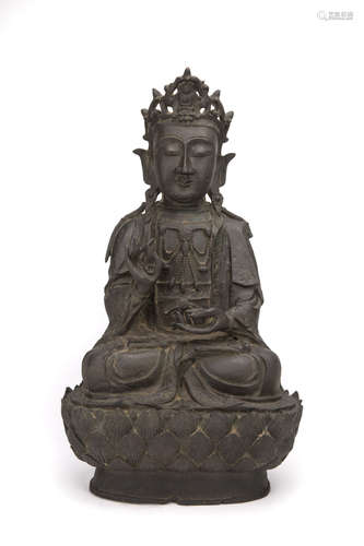 Bronze Figure of Guanyin