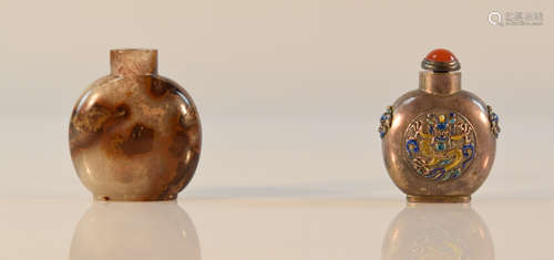 Two Chinese Snuff Bottles