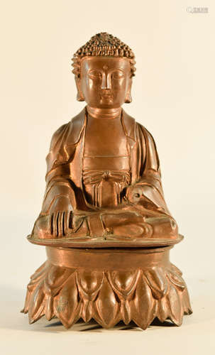 Chinese Bronze Buddha