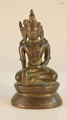 Early Thai Bronze Buddha