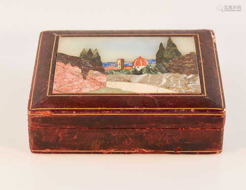 Italy Box with Marble Image