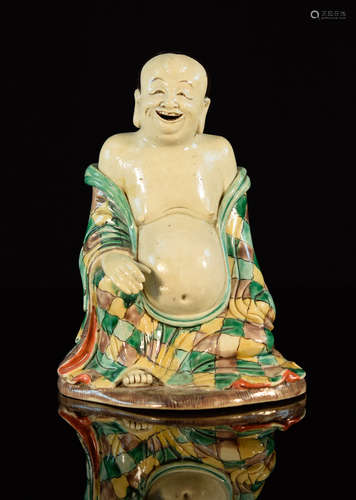 Chinese Kangxi Export Porcelain Happy Buddha