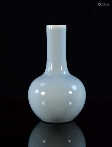 Chinese Clair de Lune Porcelain Bottle Shaped Vase