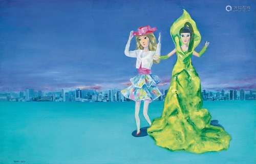 2004年作 梦幻3 油彩 画布