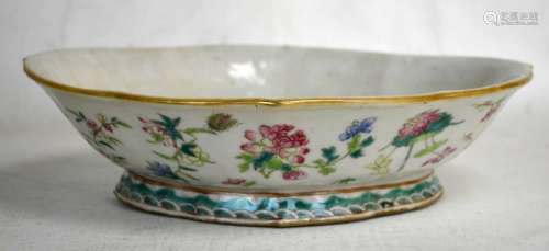 Chinese Famille Verte Porcelain Bowl