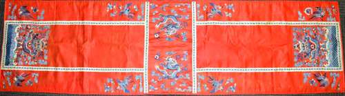 Qing Dynasty Chinese Silk Embroidery