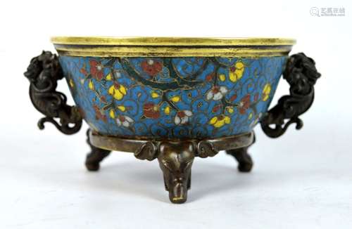 Christie's; Jingtai Ming Chinese Cloisonne Censer