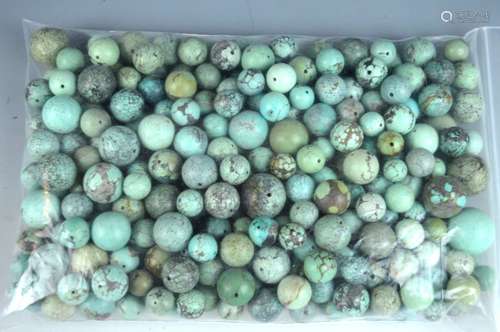 1 Kilo of Chinese Turquoise Beads Assorted