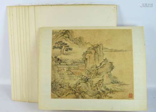 10 - Fine Qing Dynasty Chinese Album Paintings