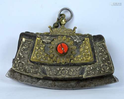 Antique Tibetan/Mongolian Steel Flint Fire Lighter