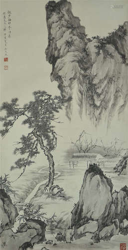 孙天牧 山水