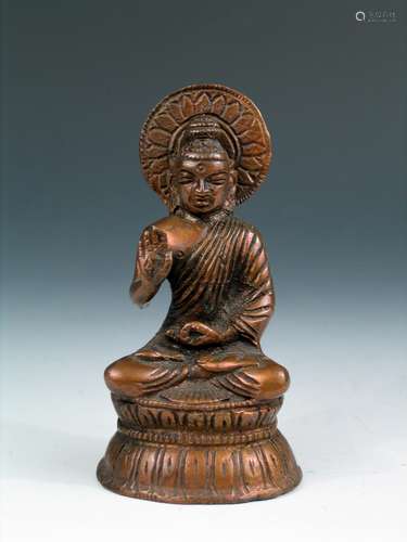 Antique Chinese Bronze Buddha.