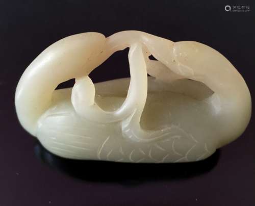 Chinese Jade Carving  of a goose