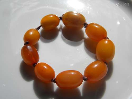 Natural Butter Scotch Amber Bracelet