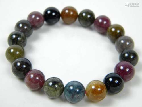 Chinese Turmaline Bead Bracelet