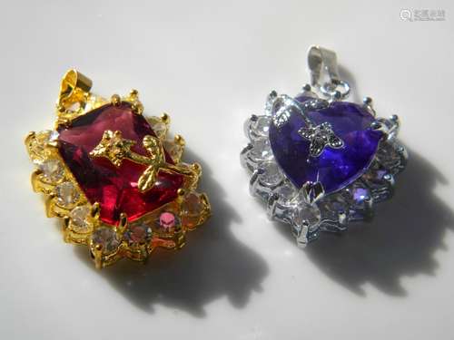 Two Colorful Pendants