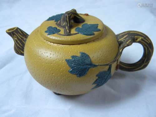 Antique Chinese Zisha Teapot