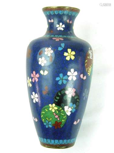 ANTIQUE ASIAN CLOISONNE VASE