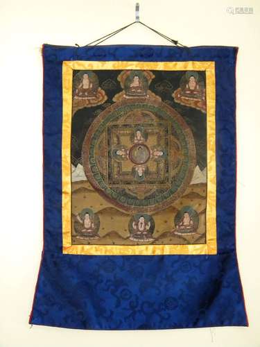 Antique Tibet Thangka