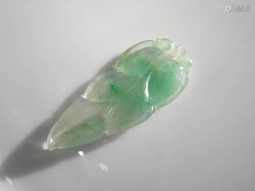 Natural Grade A Green Jadeite Pendant